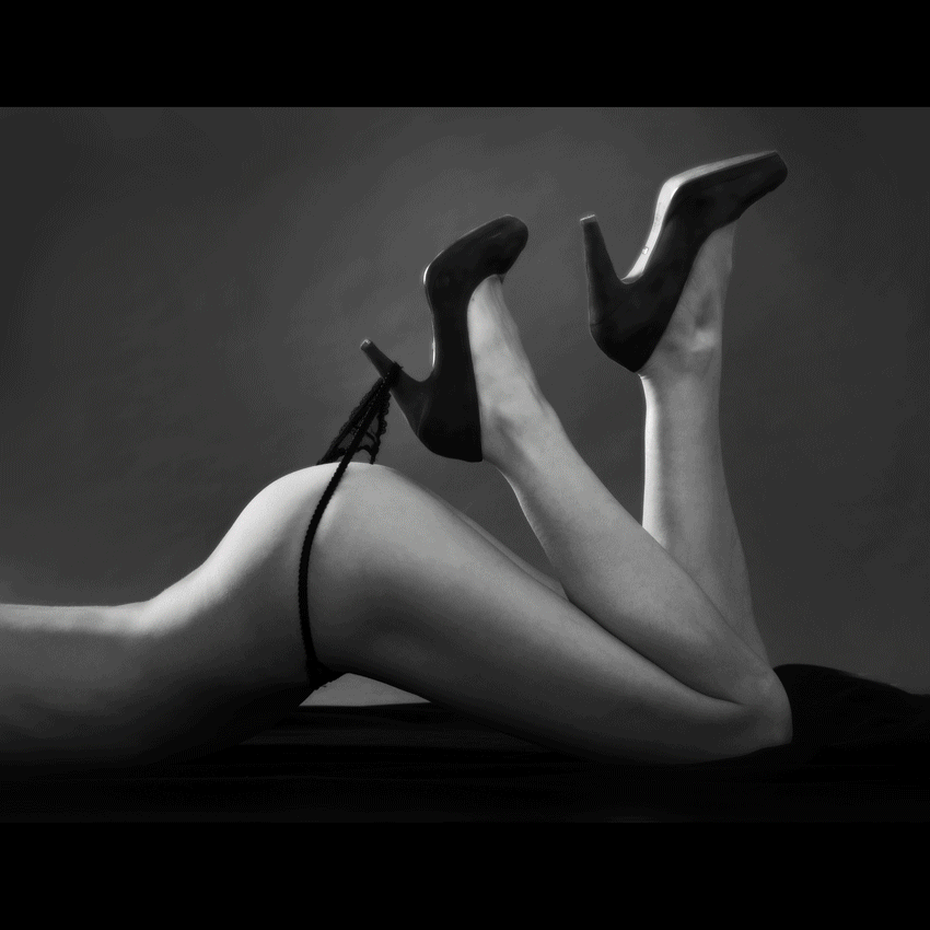 Aktfotografie — klassische Pose